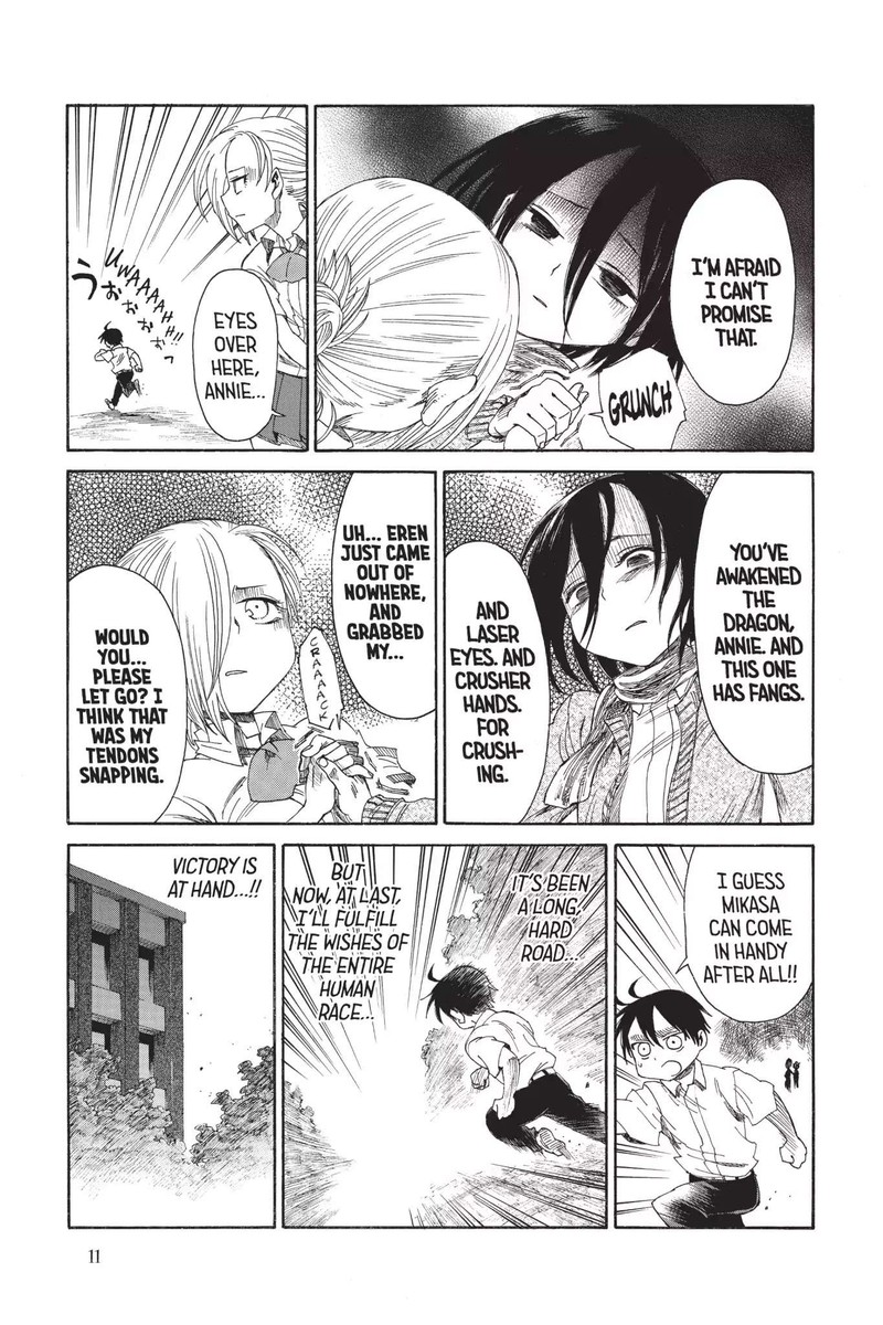 Shingeki Kyojin Chuugakkou Chapter 32e Page 13