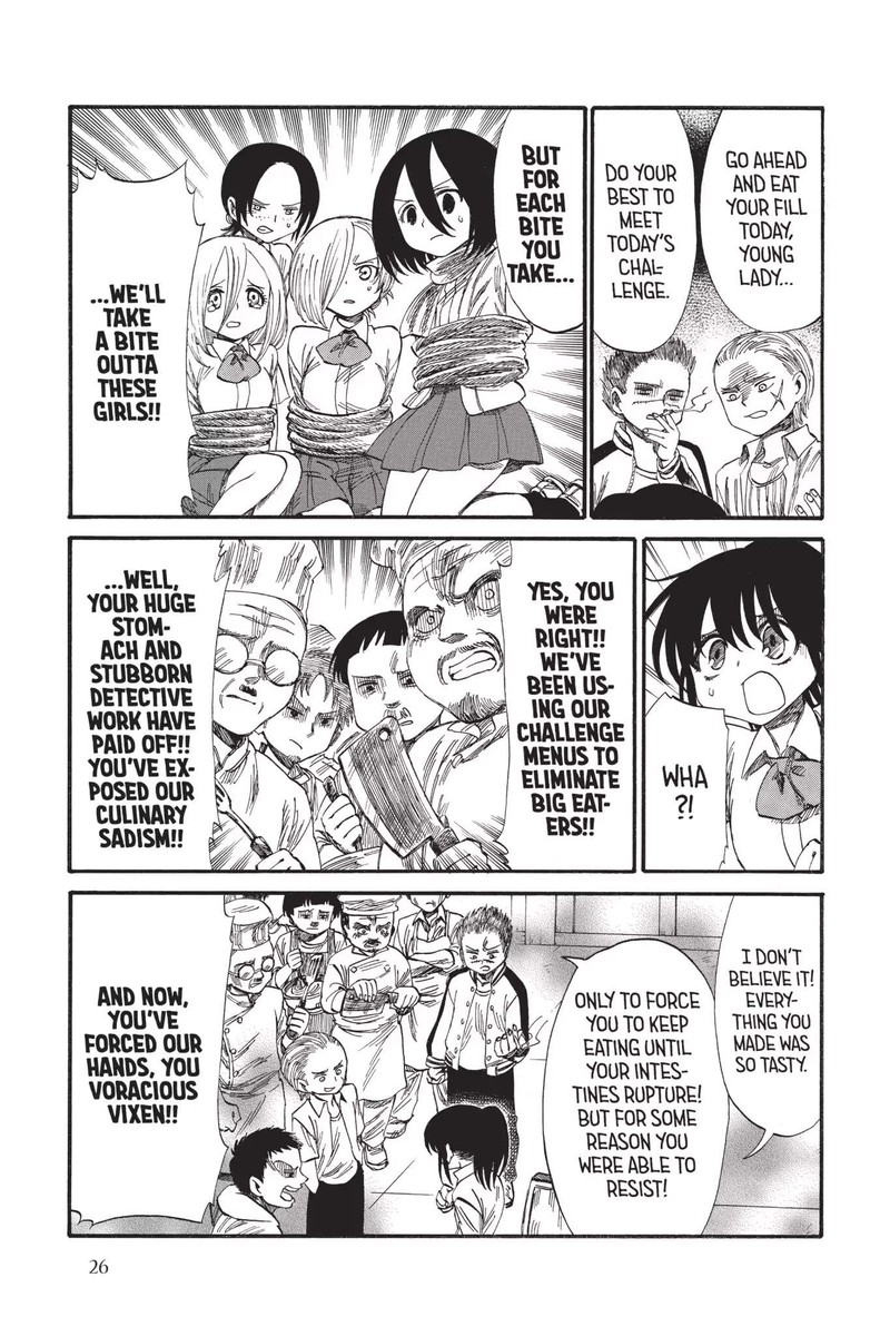 Shingeki Kyojin Chuugakkou Chapter 32f Page 11