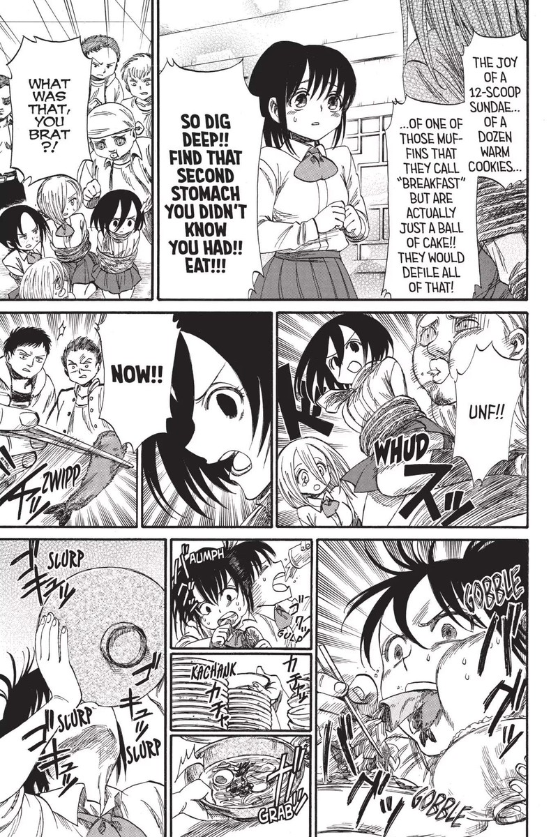 Shingeki Kyojin Chuugakkou Chapter 32f Page 13