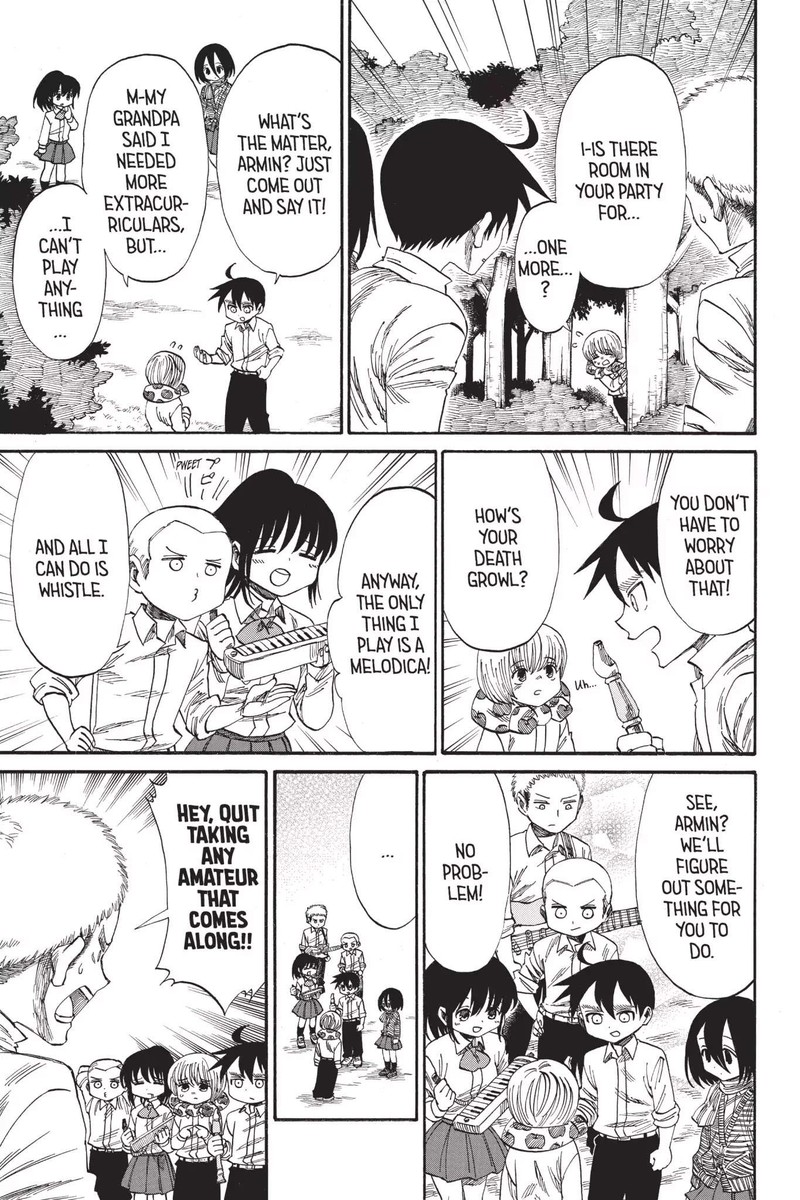 Shingeki Kyojin Chuugakkou Chapter 33 Page 10