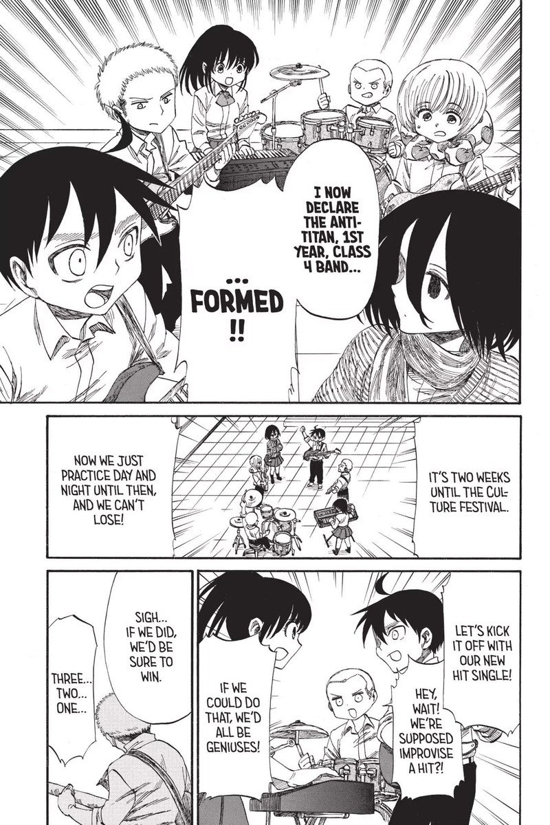 Shingeki Kyojin Chuugakkou Chapter 33 Page 14