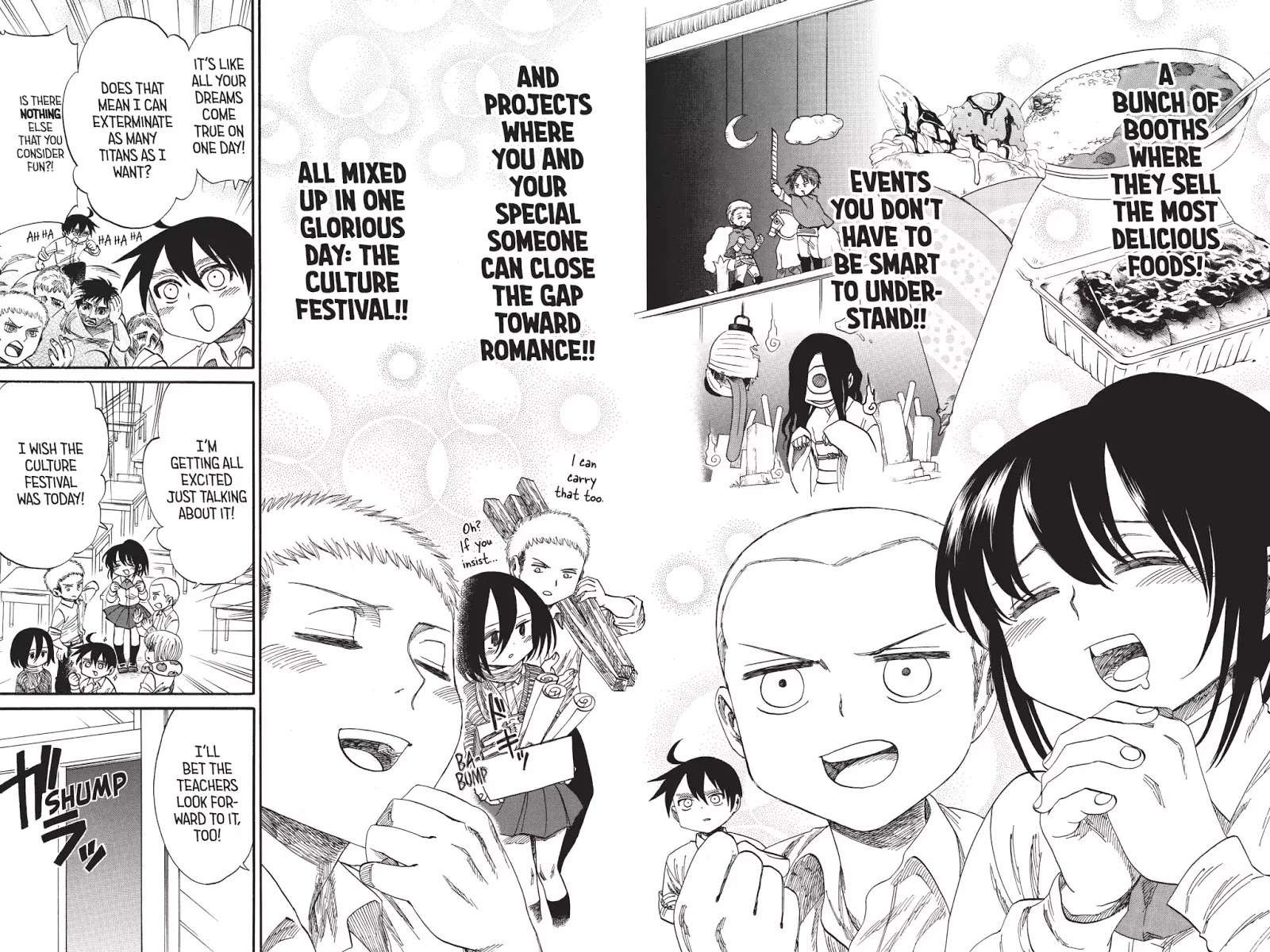 Shingeki Kyojin Chuugakkou Chapter 33 Page 2