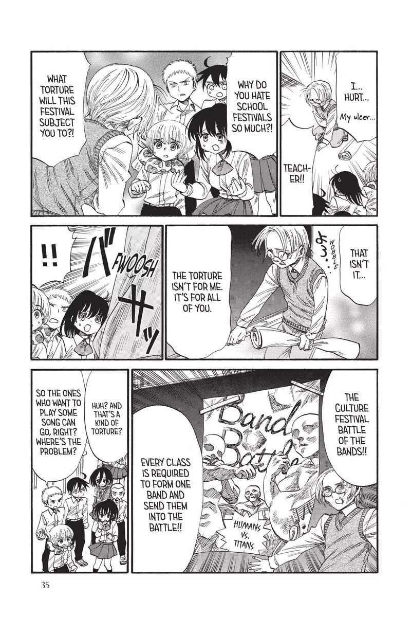 Shingeki Kyojin Chuugakkou Chapter 33 Page 4