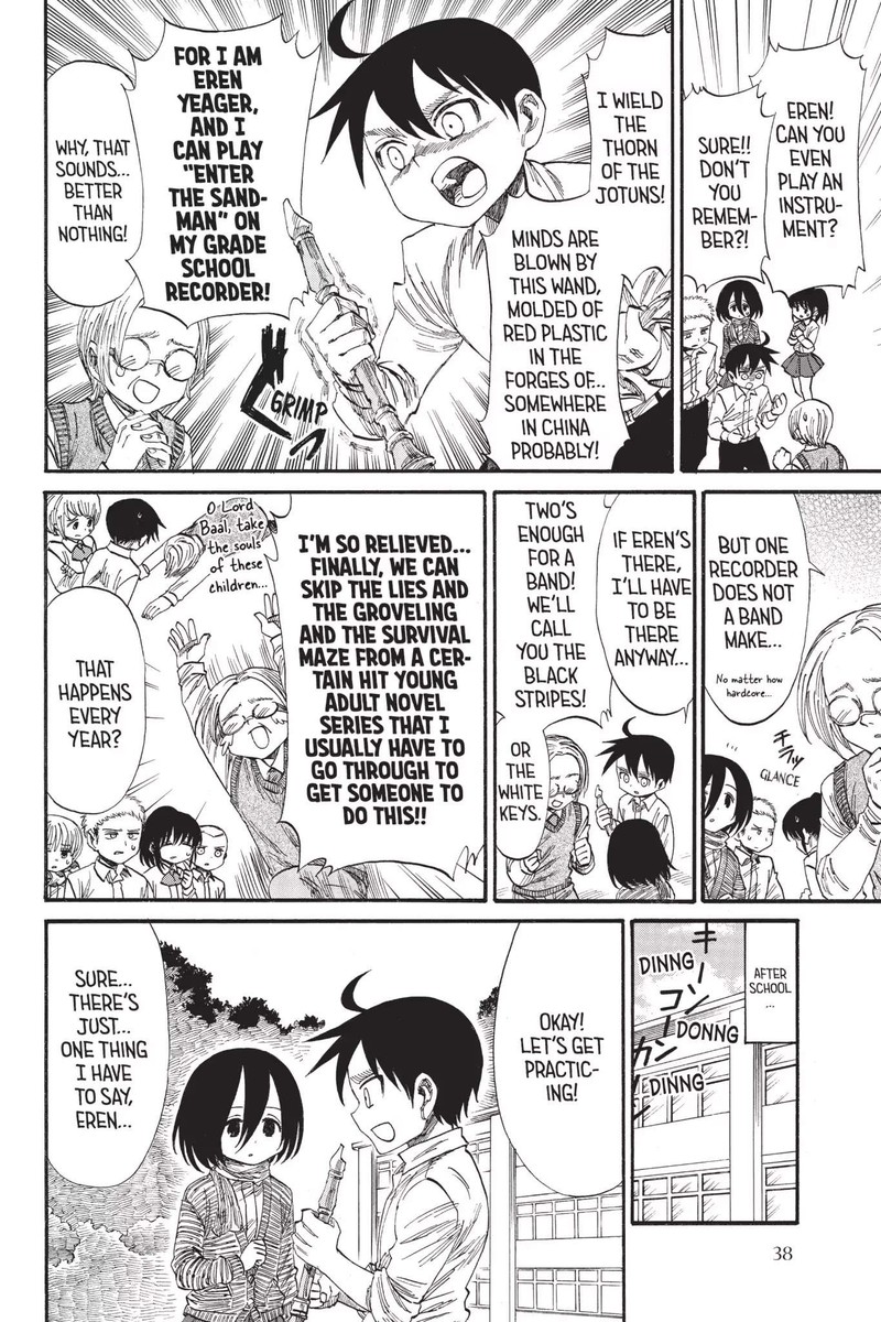 Shingeki Kyojin Chuugakkou Chapter 33 Page 7