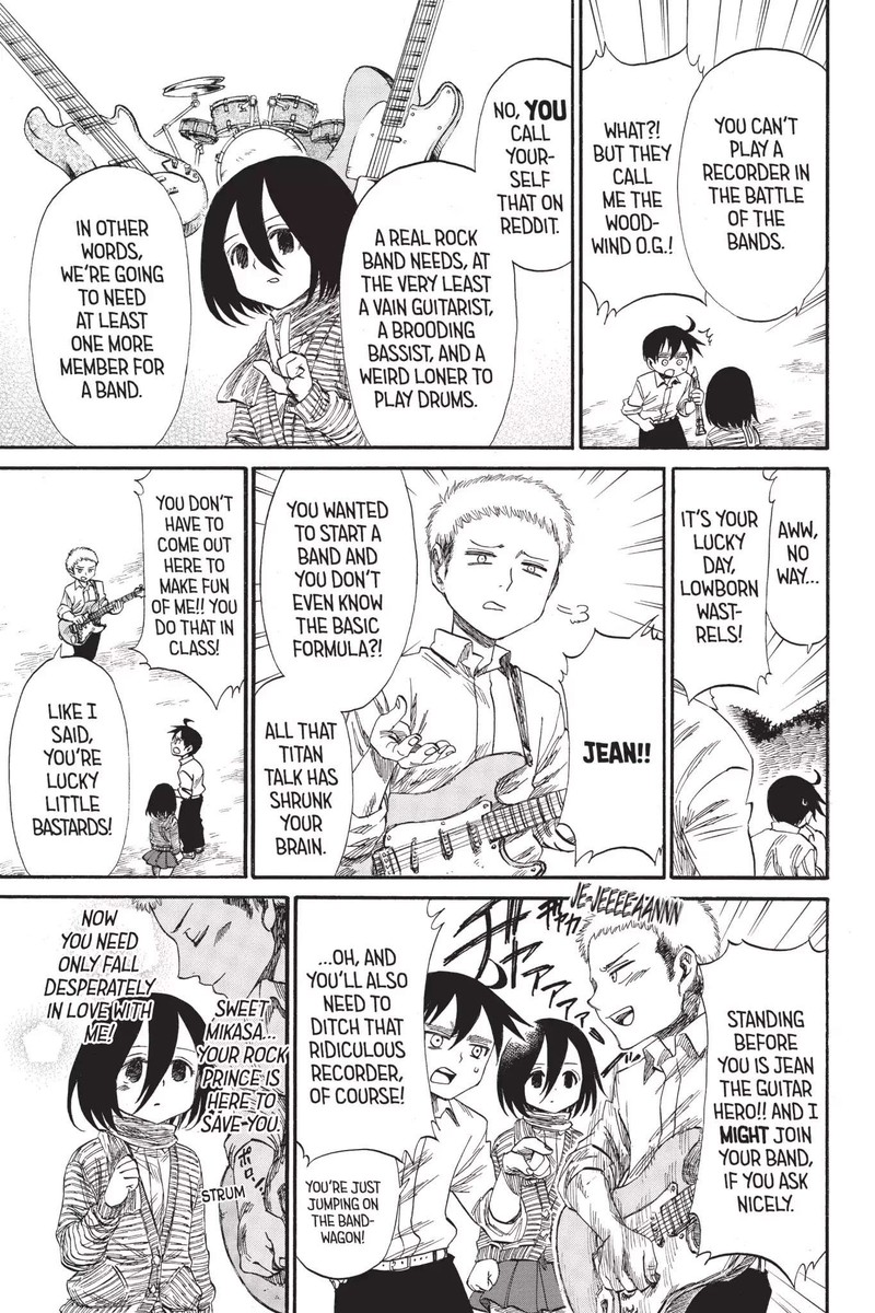 Shingeki Kyojin Chuugakkou Chapter 33 Page 8