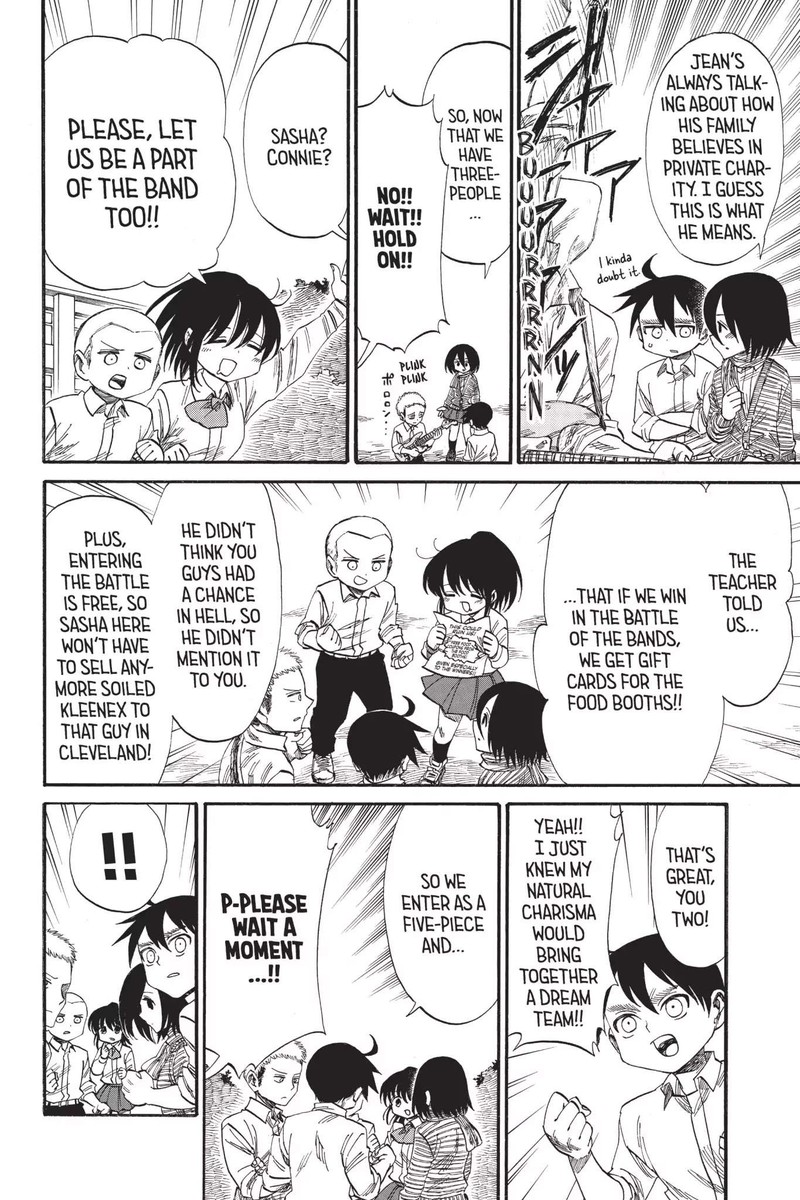 Shingeki Kyojin Chuugakkou Chapter 33 Page 9