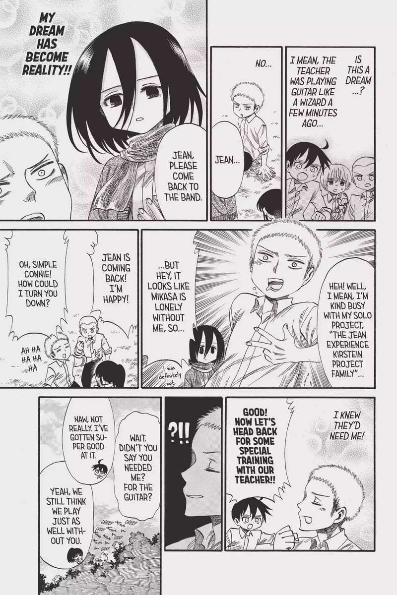 Shingeki Kyojin Chuugakkou Chapter 34 Page 17