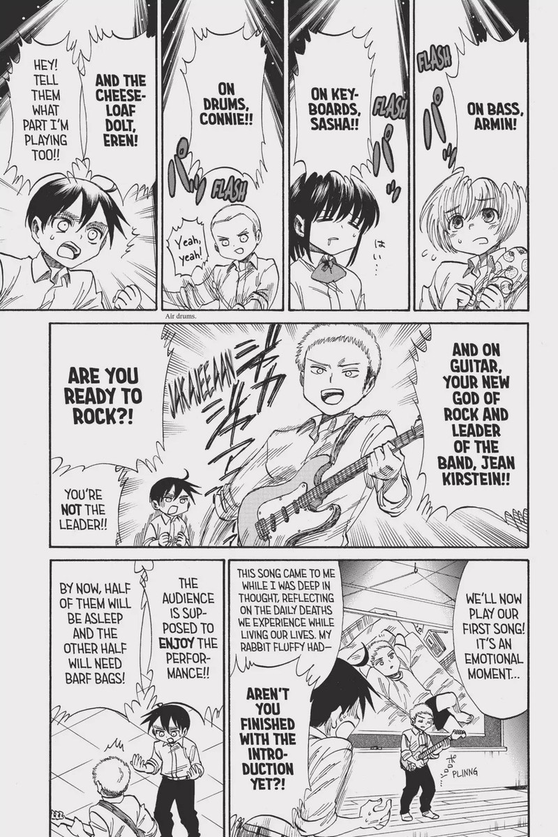 Shingeki Kyojin Chuugakkou Chapter 34 Page 3