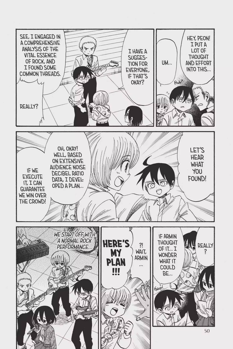 Shingeki Kyojin Chuugakkou Chapter 34 Page 4