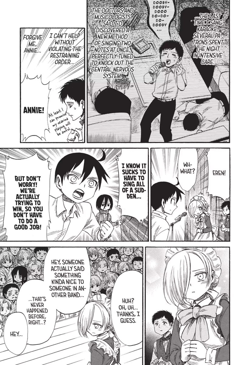 Shingeki Kyojin Chuugakkou Chapter 35 Page 12