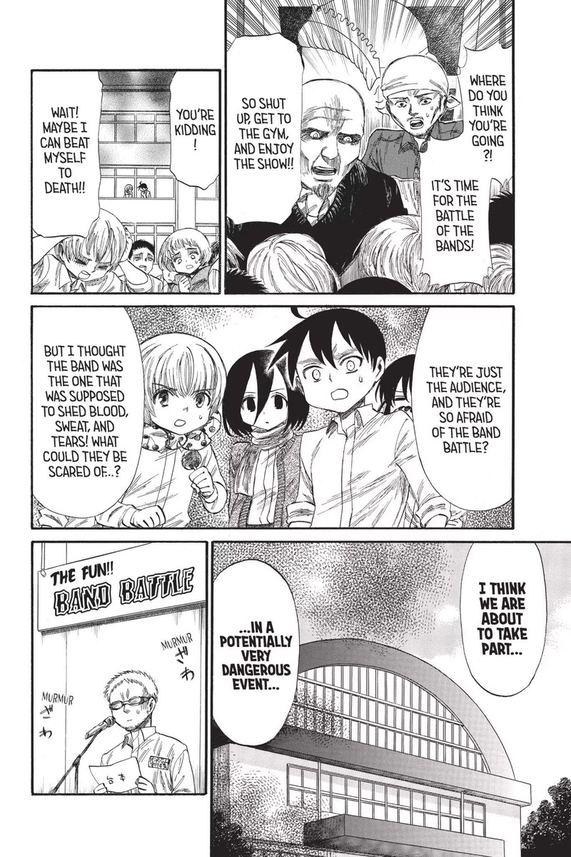 Shingeki Kyojin Chuugakkou Chapter 35 Page 5