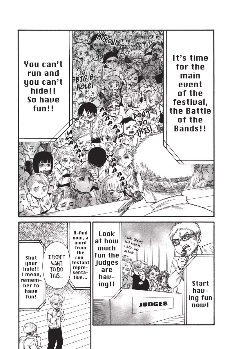 Shingeki Kyojin Chuugakkou Chapter 35 Page 6