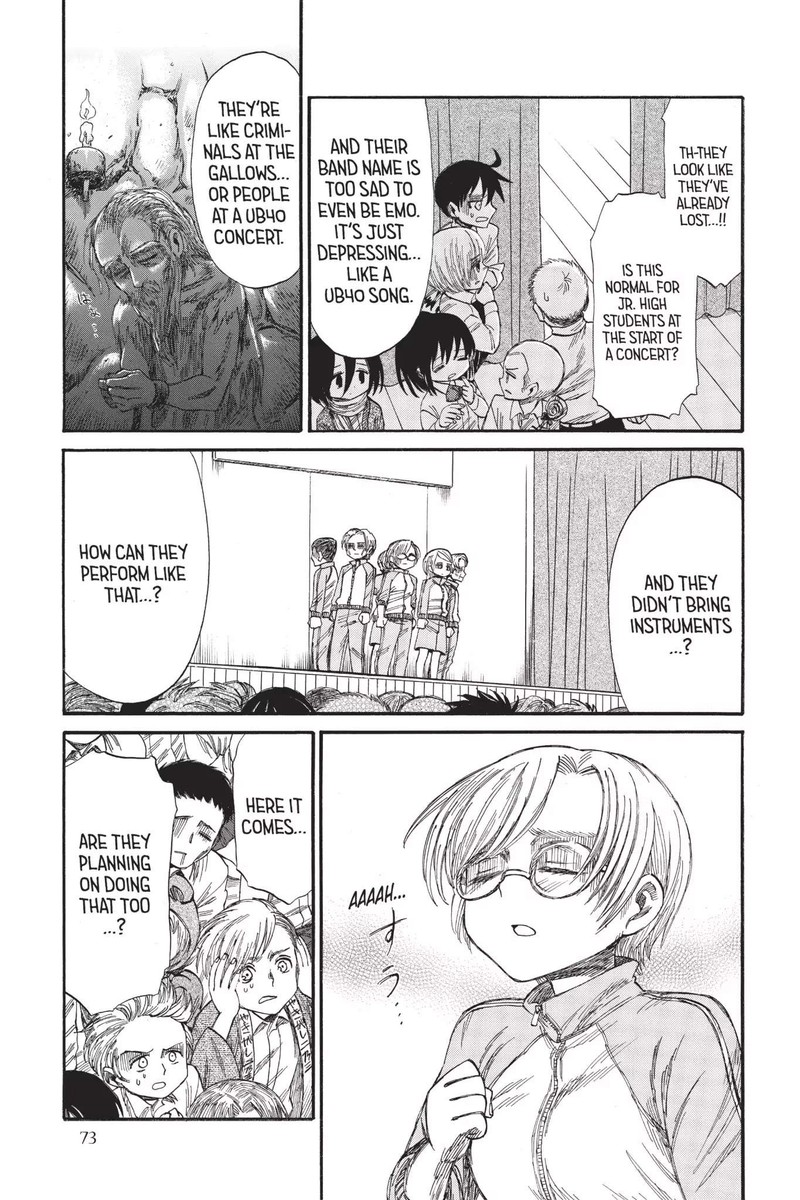 Shingeki Kyojin Chuugakkou Chapter 35 Page 8