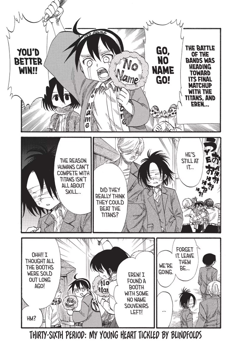 Shingeki Kyojin Chuugakkou Chapter 36 Page 1