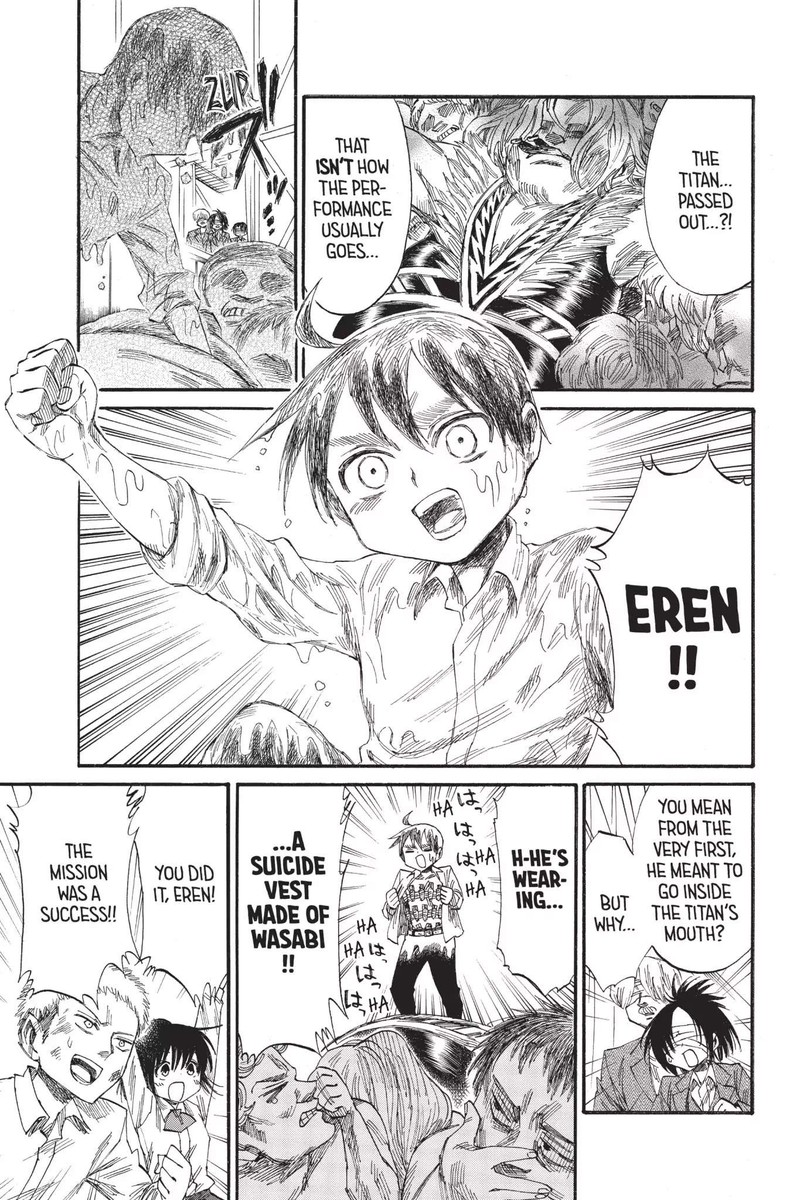 Shingeki Kyojin Chuugakkou Chapter 36 Page 13