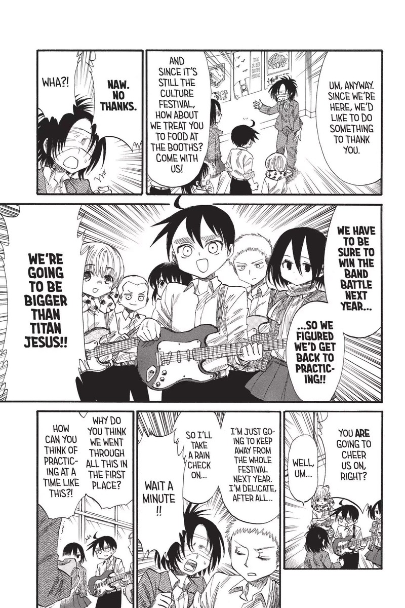 Shingeki Kyojin Chuugakkou Chapter 36 Page 19