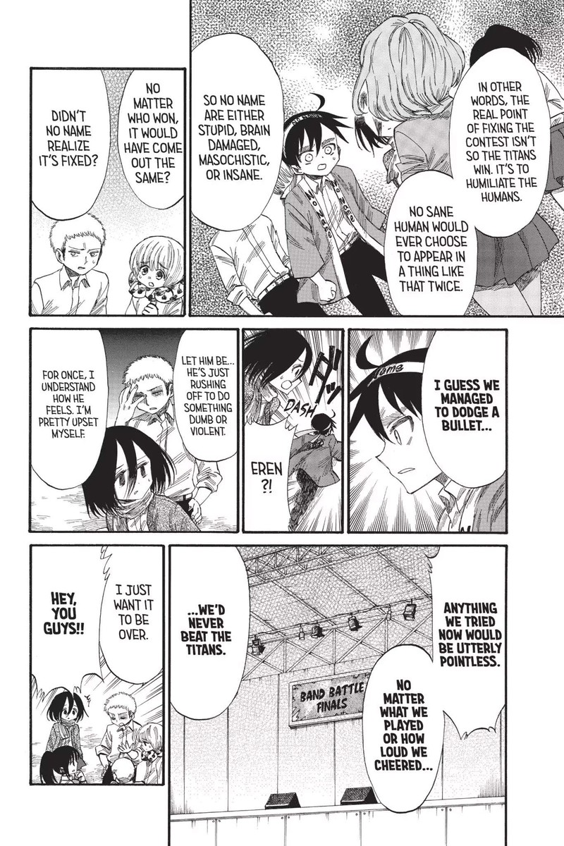 Shingeki Kyojin Chuugakkou Chapter 36 Page 4