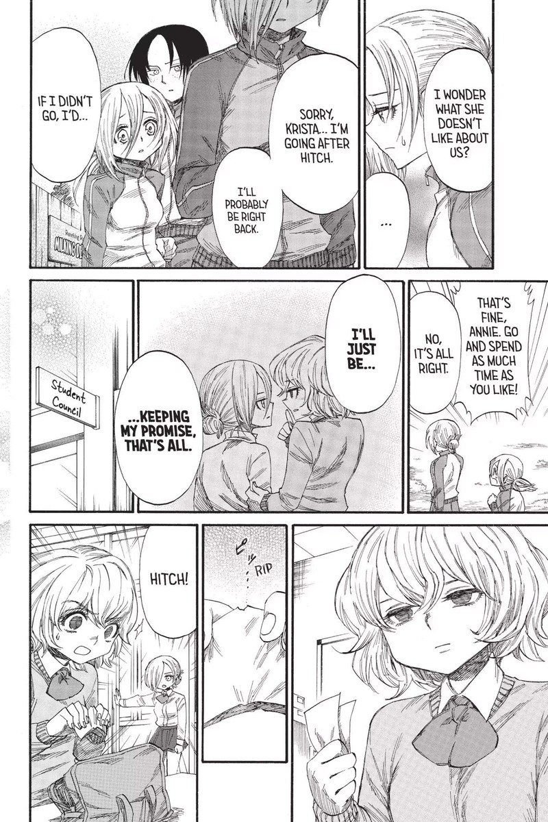 Shingeki Kyojin Chuugakkou Chapter 37 Page 10