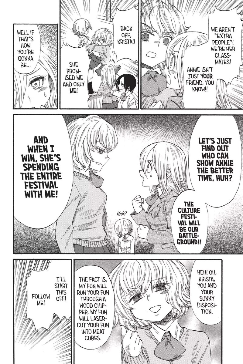 Shingeki Kyojin Chuugakkou Chapter 37 Page 2