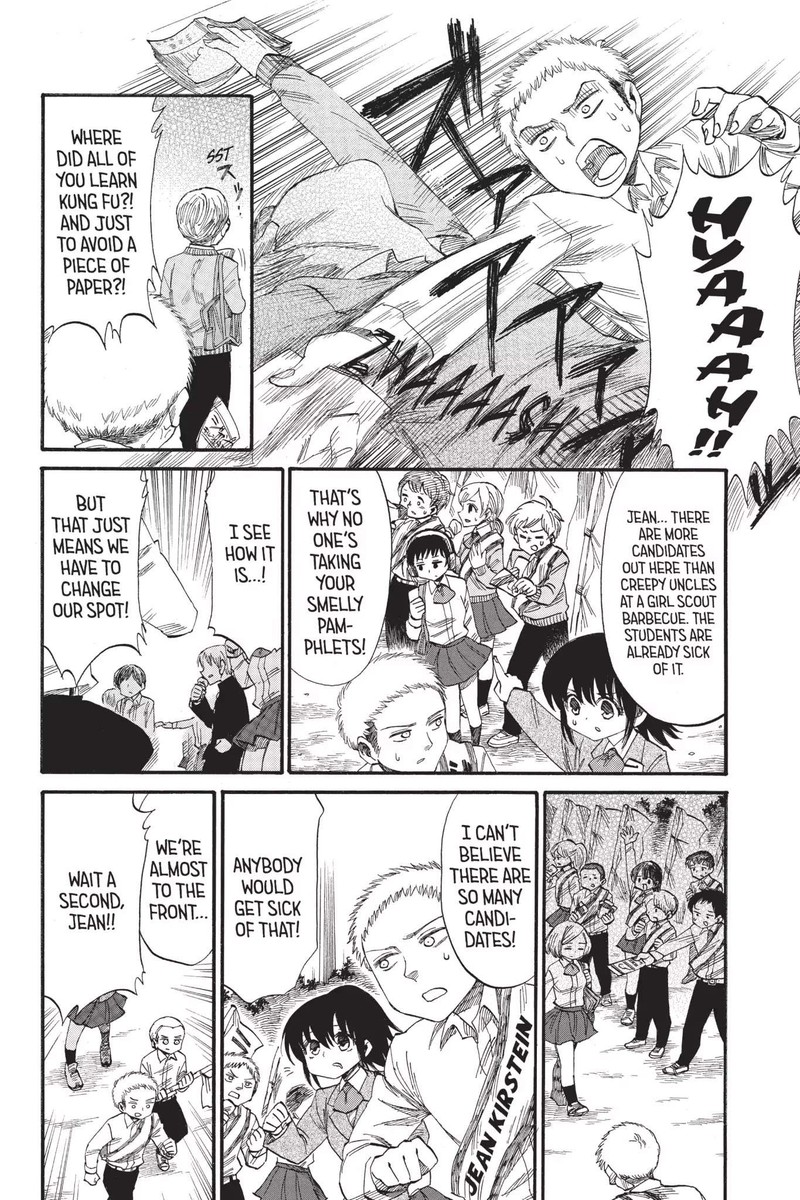 Shingeki Kyojin Chuugakkou Chapter 38 Page 10