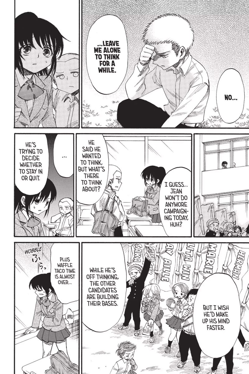 Shingeki Kyojin Chuugakkou Chapter 38 Page 16