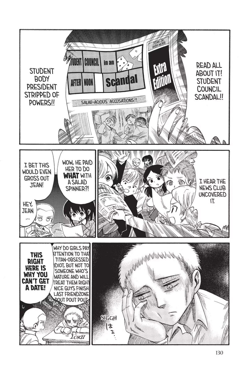 Shingeki Kyojin Chuugakkou Chapter 38 Page 4