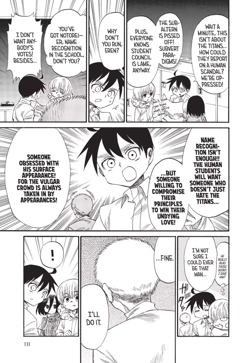 Shingeki Kyojin Chuugakkou Chapter 38 Page 5