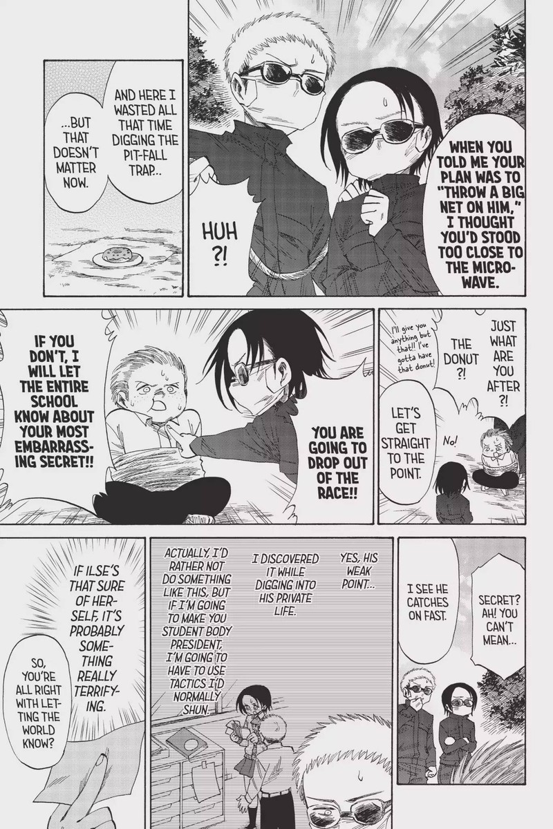 Shingeki Kyojin Chuugakkou Chapter 40 Page 15