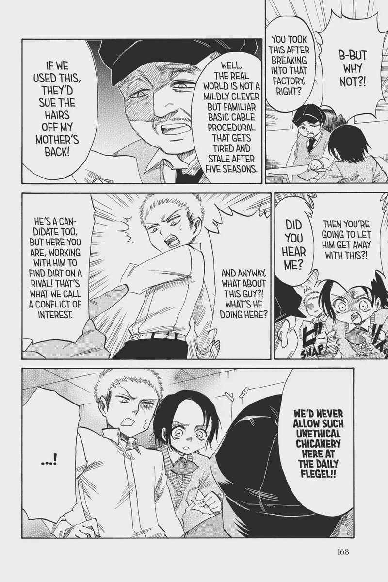 Shingeki Kyojin Chuugakkou Chapter 40 Page 8