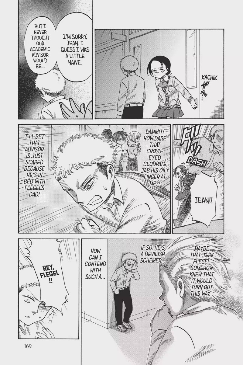 Shingeki Kyojin Chuugakkou Chapter 40 Page 9