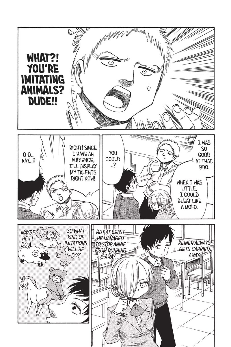 Shingeki Kyojin Chuugakkou Chapter 42 Page 10