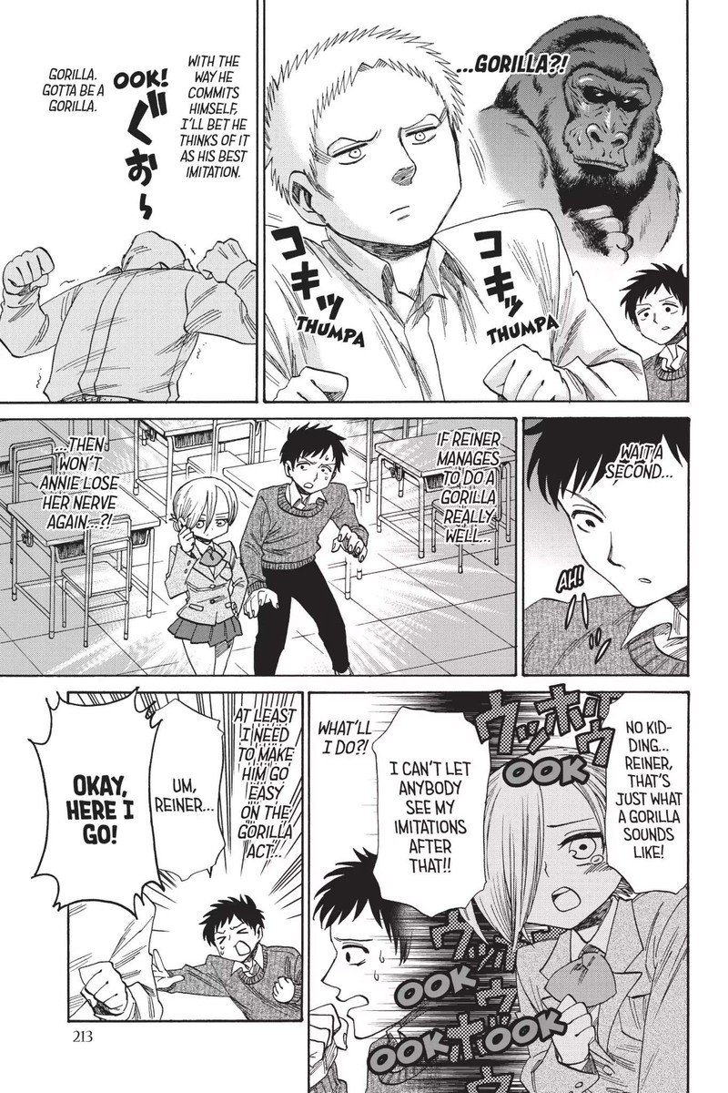 Shingeki Kyojin Chuugakkou Chapter 42 Page 11