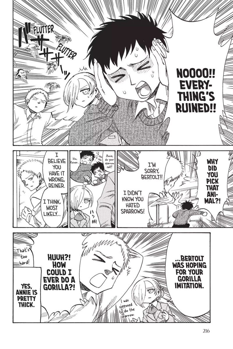 Shingeki Kyojin Chuugakkou Chapter 42 Page 14