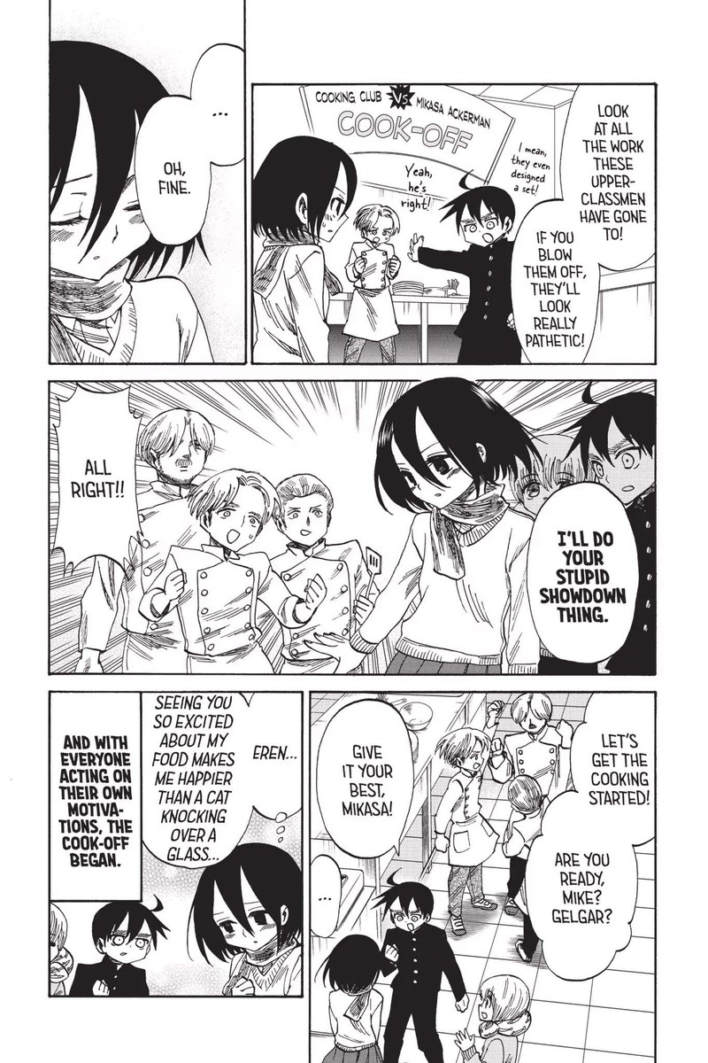 Shingeki Kyojin Chuugakkou Chapter 43 Page 6