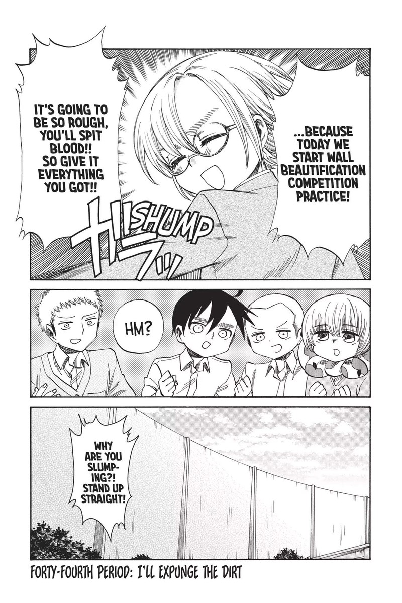 Shingeki Kyojin Chuugakkou Chapter 44 Page 7