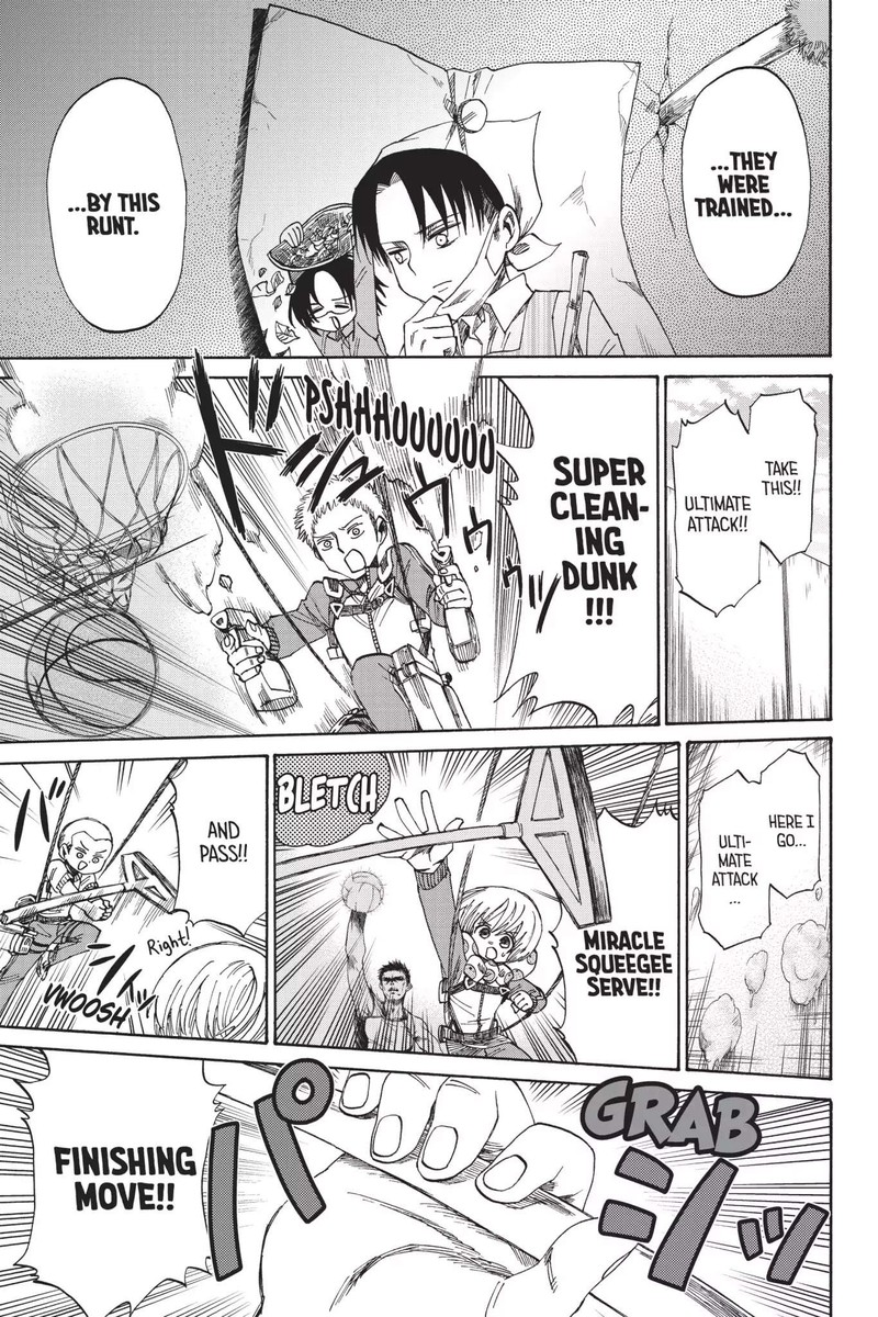 Shingeki Kyojin Chuugakkou Chapter 45 Page 17