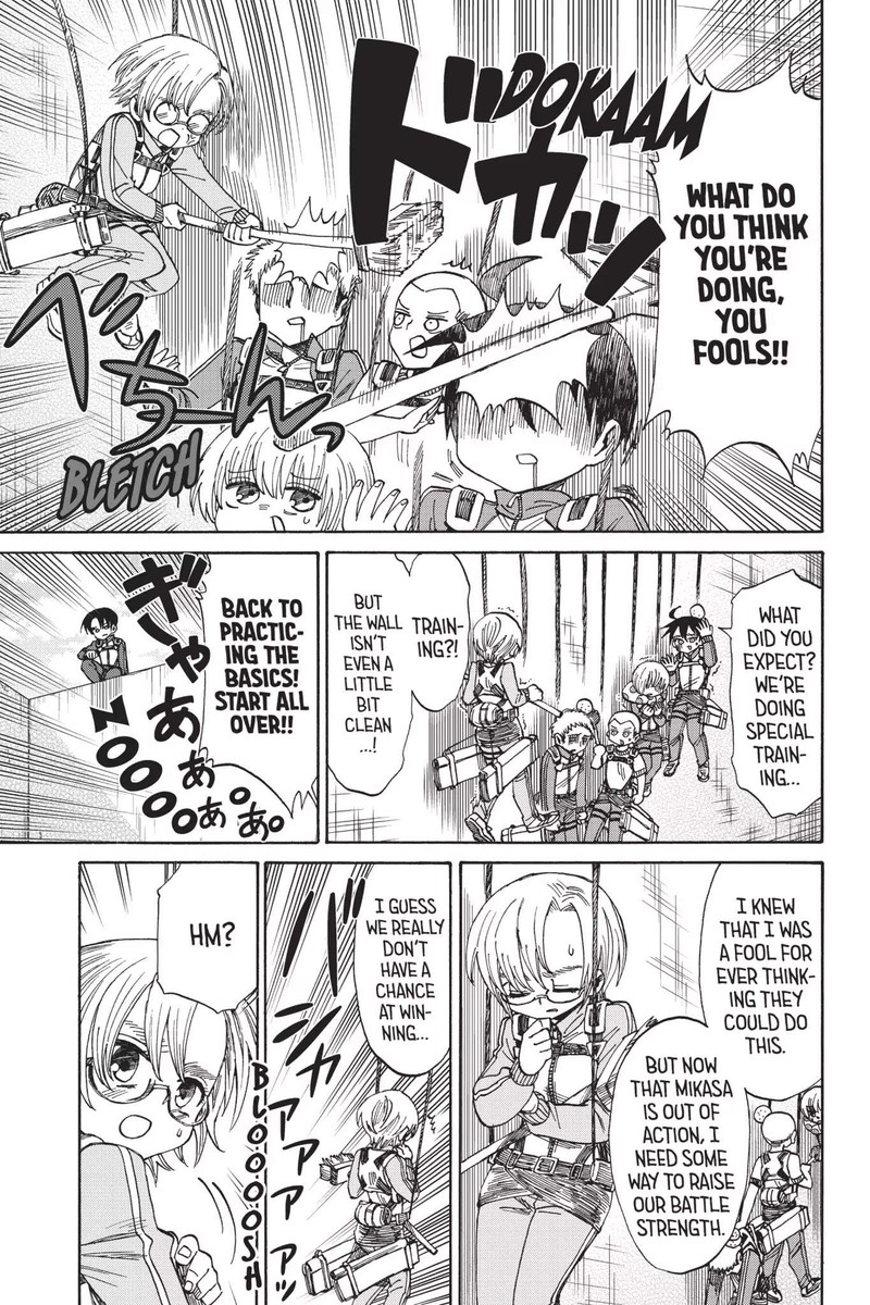 Shingeki Kyojin Chuugakkou Chapter 45 Page 19