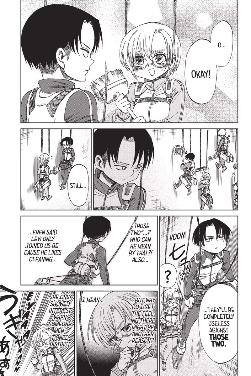 Shingeki Kyojin Chuugakkou Chapter 45 Page 21