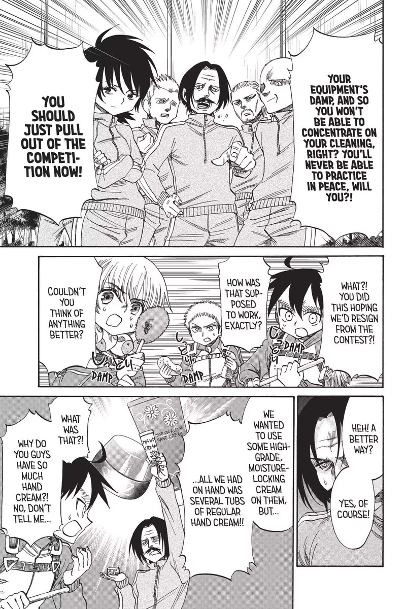 Shingeki Kyojin Chuugakkou Chapter 45 Page 3