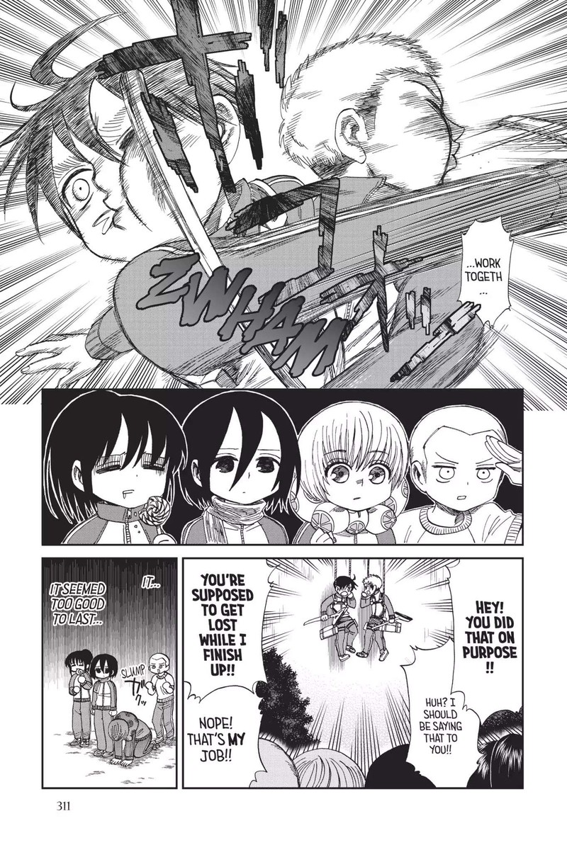 Shingeki Kyojin Chuugakkou Chapter 46 Page 11