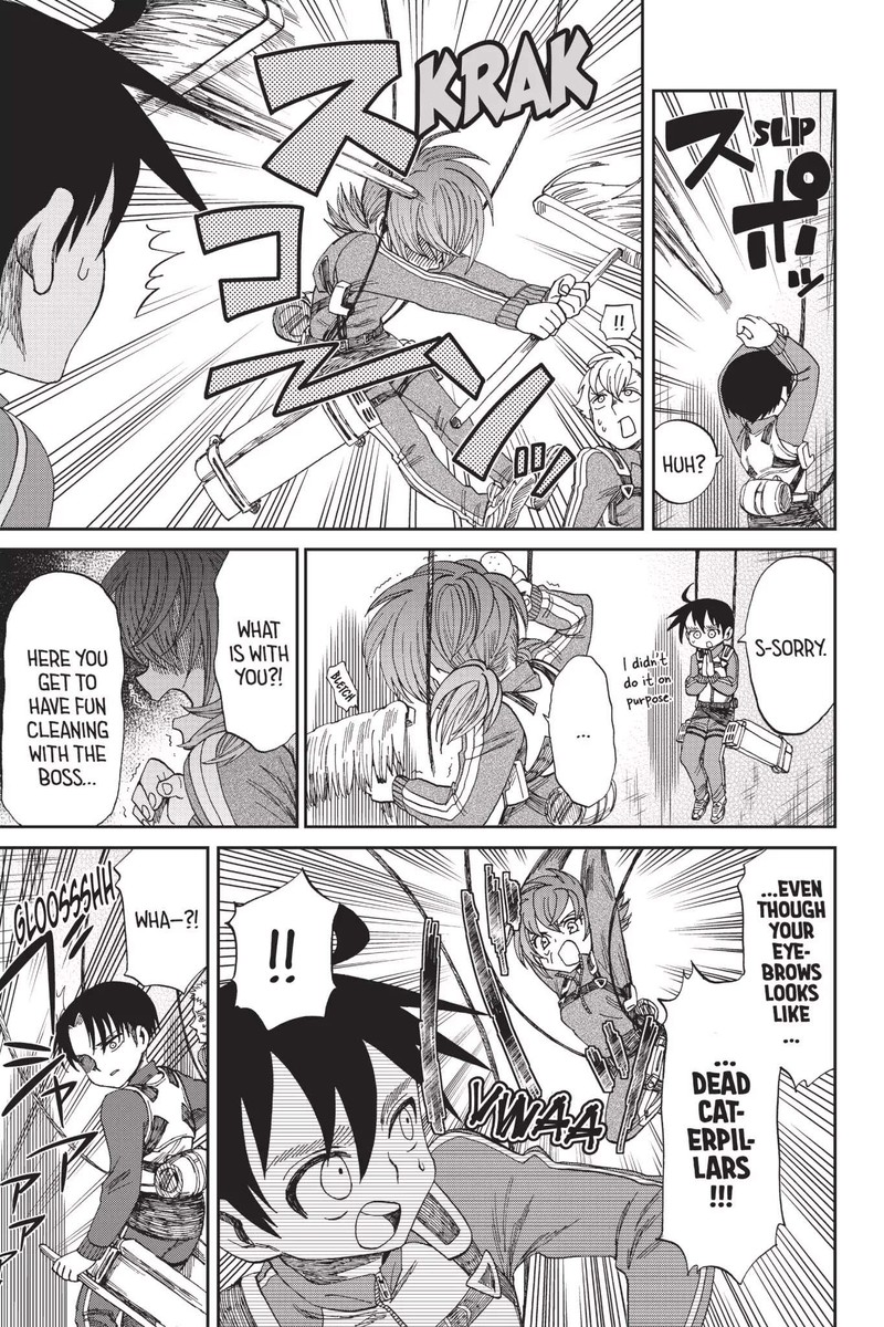 Shingeki Kyojin Chuugakkou Chapter 46 Page 17