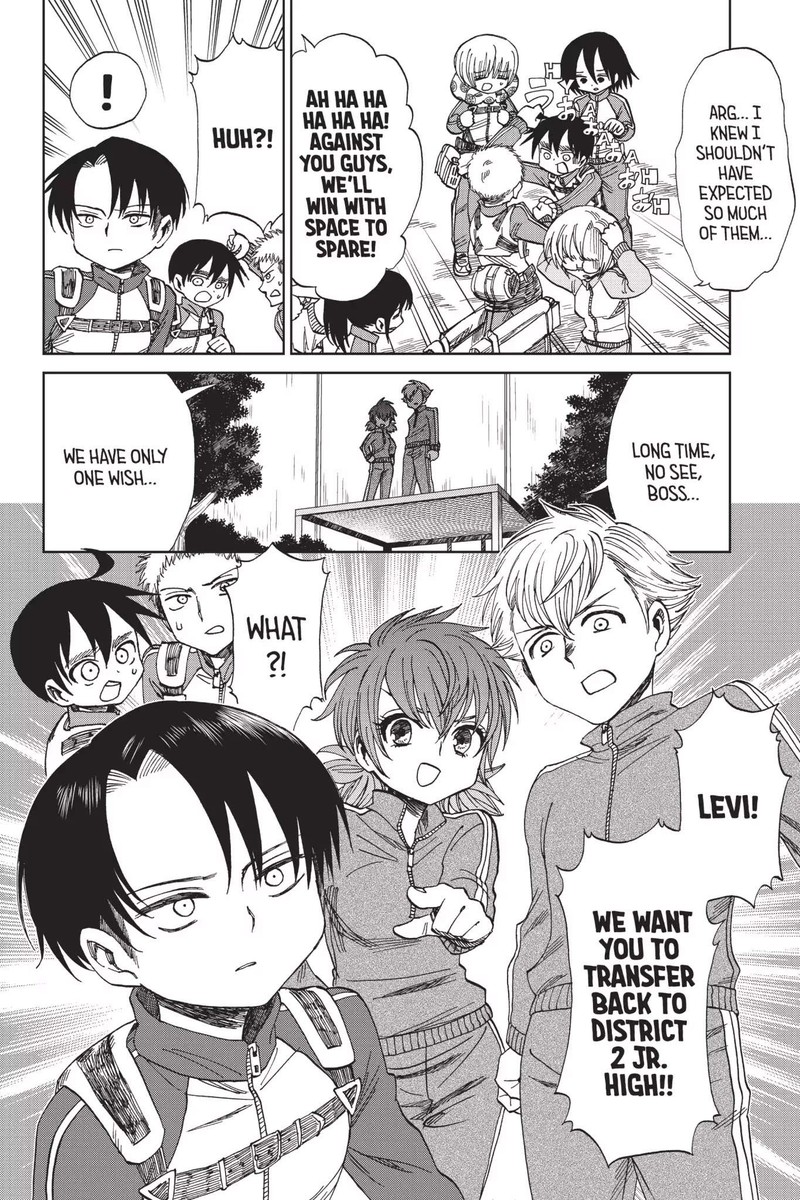 Shingeki Kyojin Chuugakkou Chapter 46 Page 2