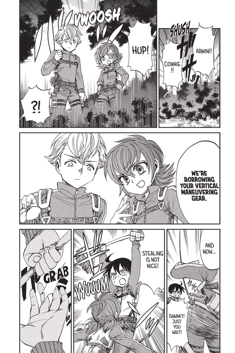 Shingeki Kyojin Chuugakkou Chapter 46 Page 5