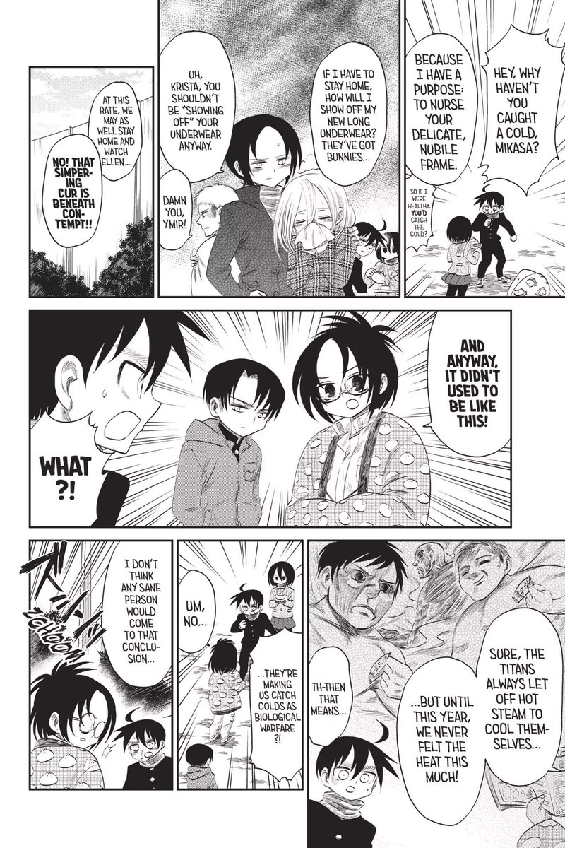 Shingeki Kyojin Chuugakkou Chapter 47 Page 14