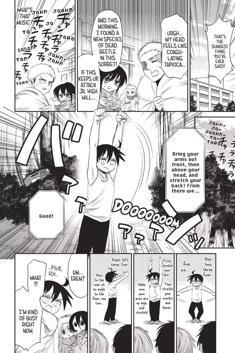 Shingeki Kyojin Chuugakkou Chapter 47 Page 22