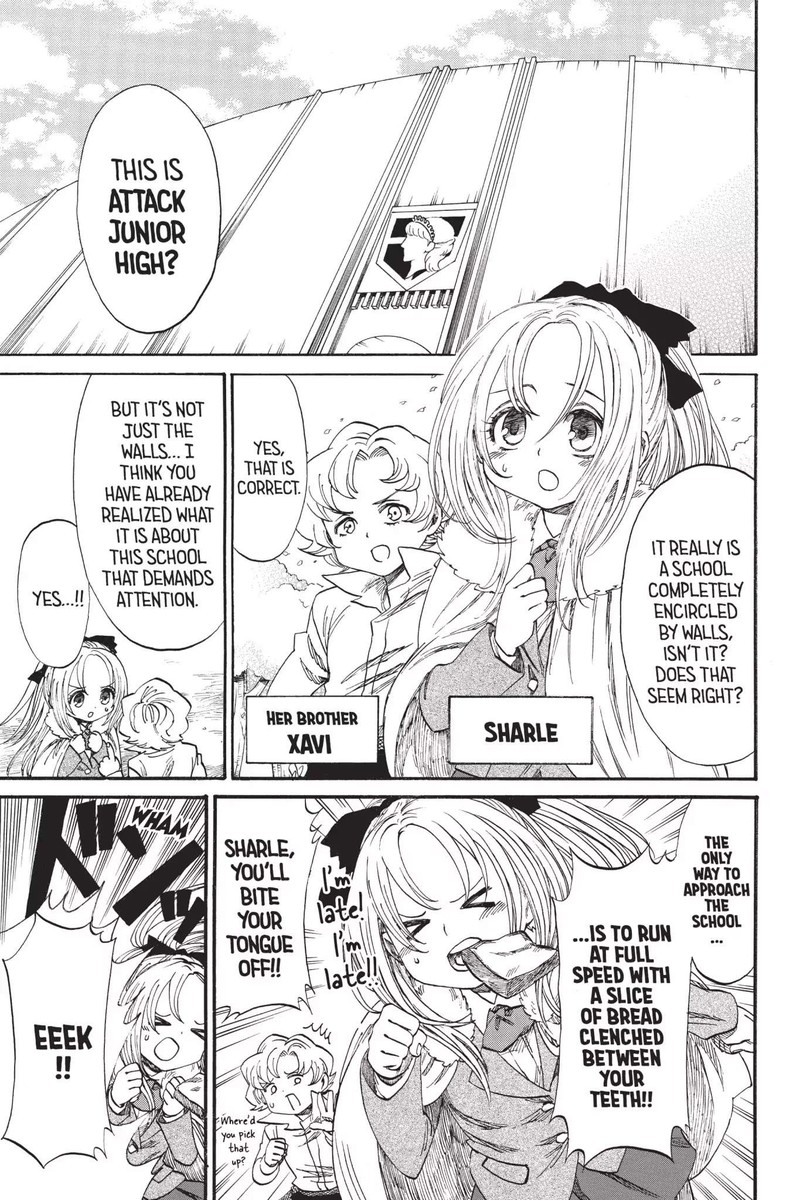 Shingeki Kyojin Chuugakkou Chapter 47a Page 1