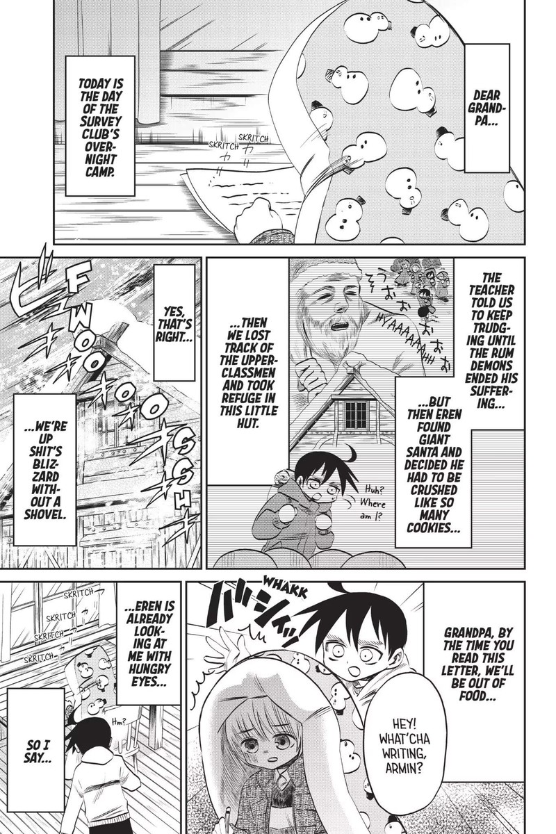 Shingeki Kyojin Chuugakkou Chapter 48 Page 1