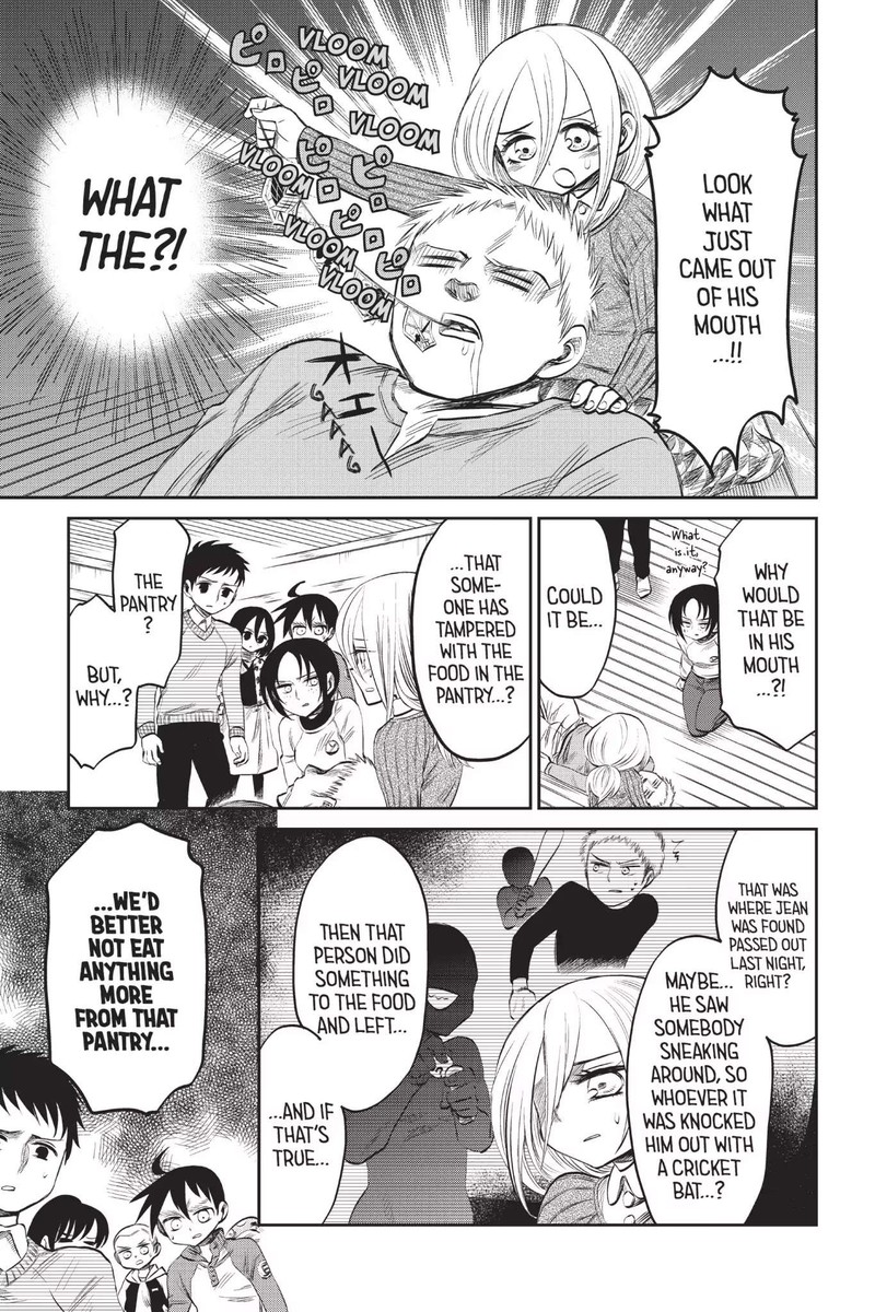 Shingeki Kyojin Chuugakkou Chapter 48 Page 13