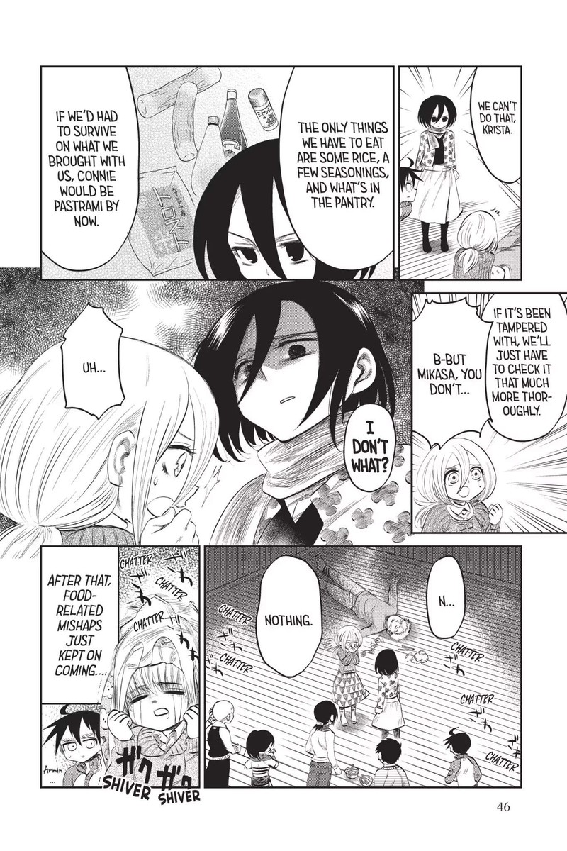 Shingeki Kyojin Chuugakkou Chapter 48 Page 14