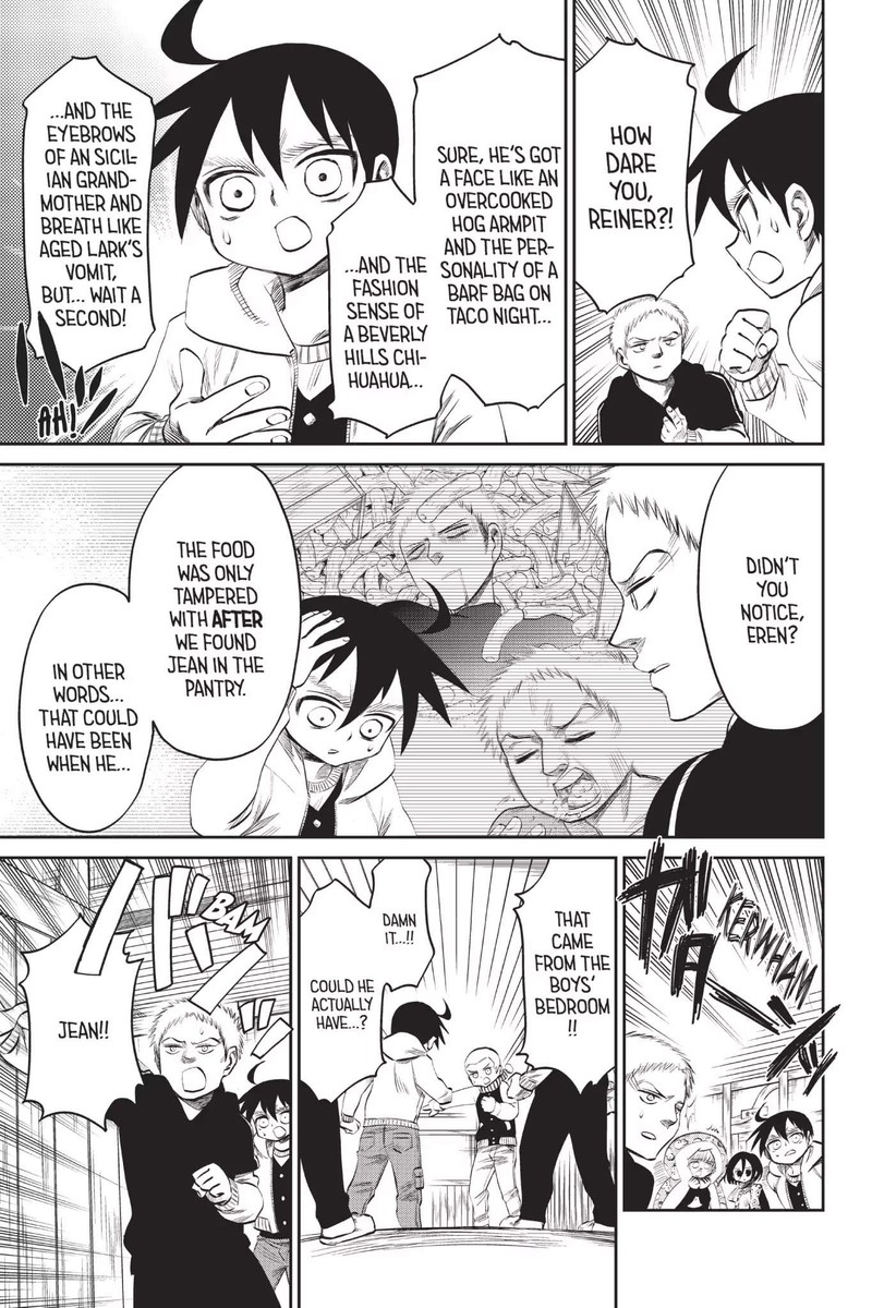 Shingeki Kyojin Chuugakkou Chapter 48 Page 17